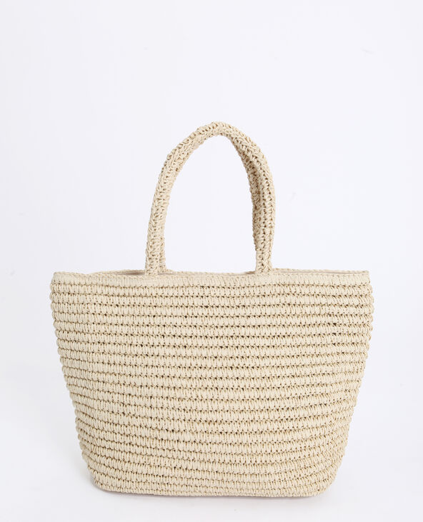 Panier en paille camel - Pimkie