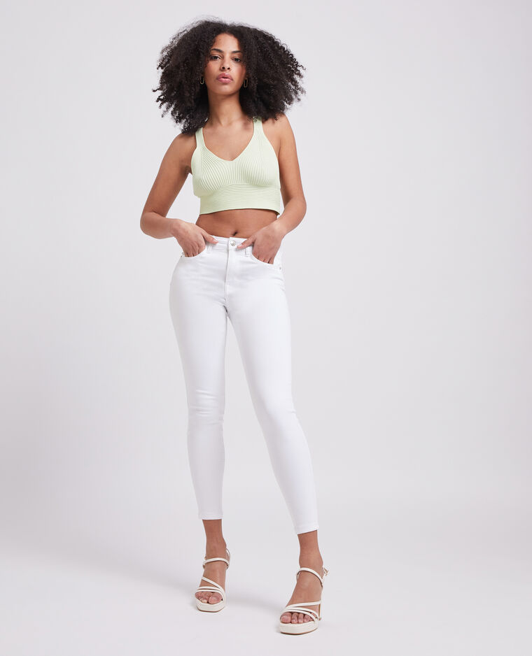 Jean skinny push up blanc - Pimkie