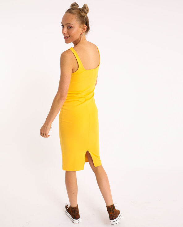 Robe bodycon camel - Pimkie