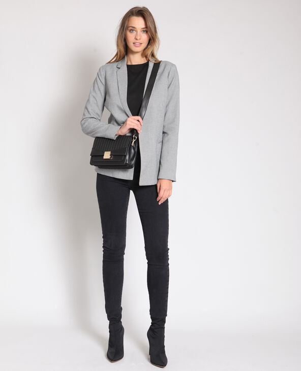 Blazer imprimé noir - Pimkie