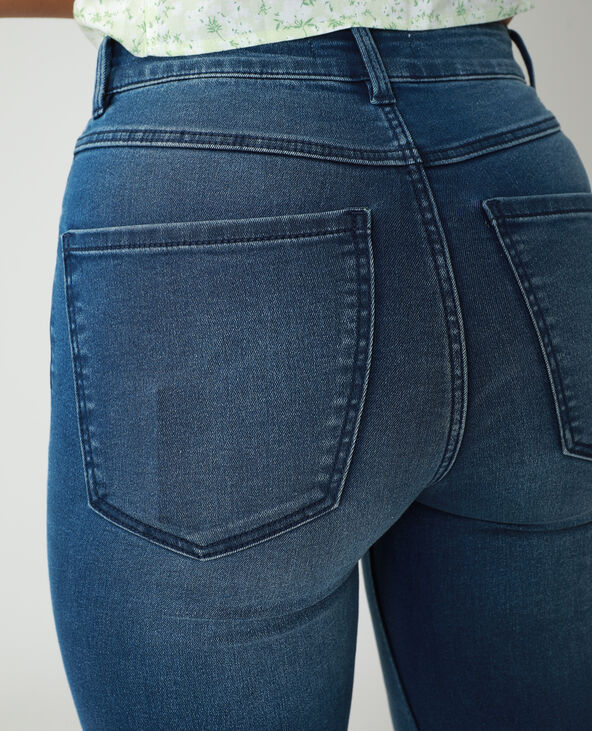 Jean flare high waist bleu marine - Pimkie