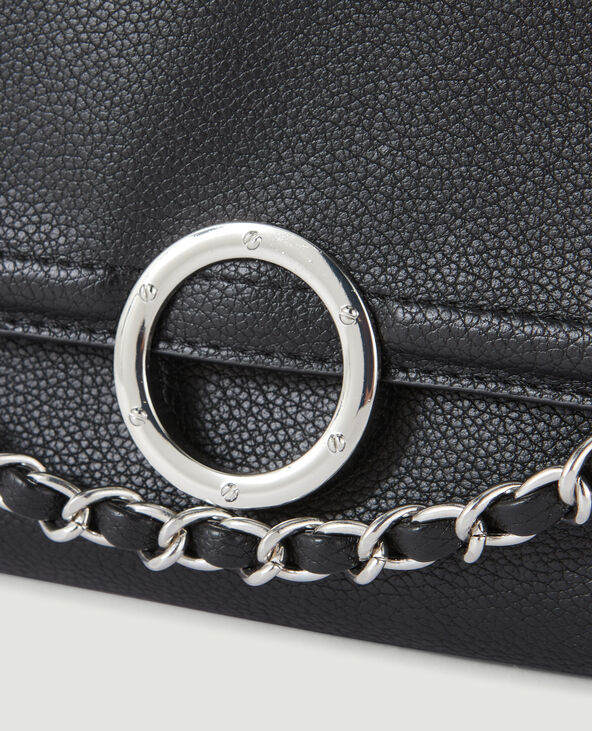 Sac pochette avec chaines noir - Pimkie