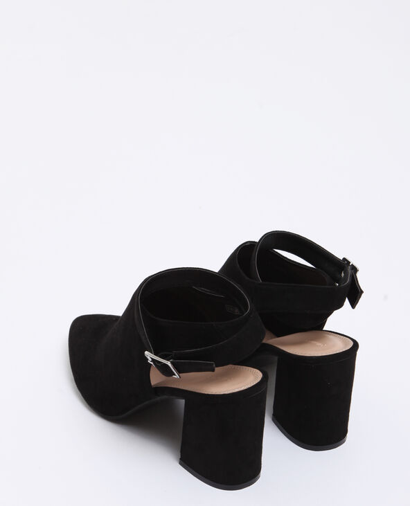 Sandales ouvertes noir - Pimkie