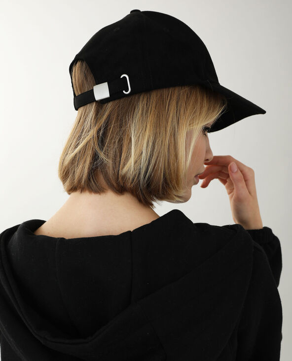 Casquette suédine noir - Pimkie