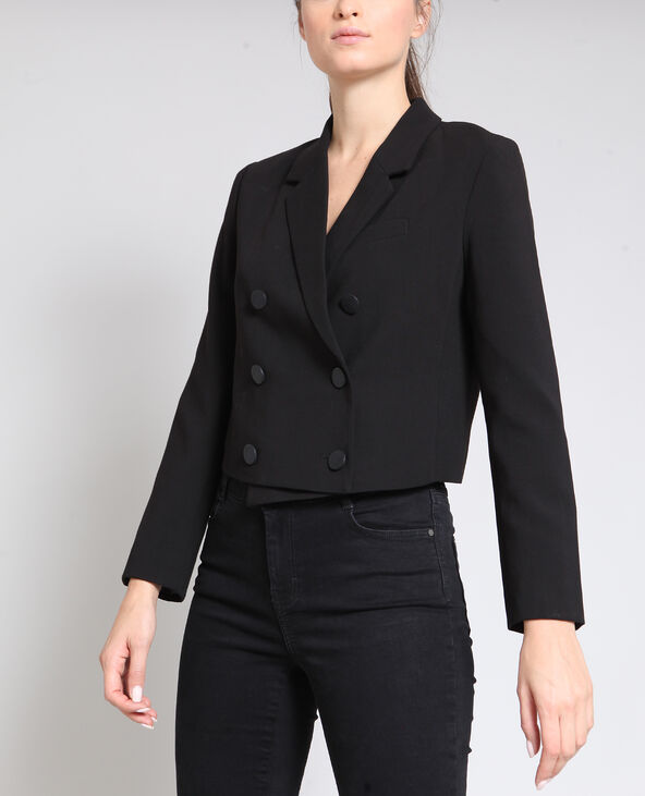 Blazer court noir - Pimkie