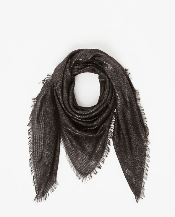 Foulard lurex gris clair - Pimkie
