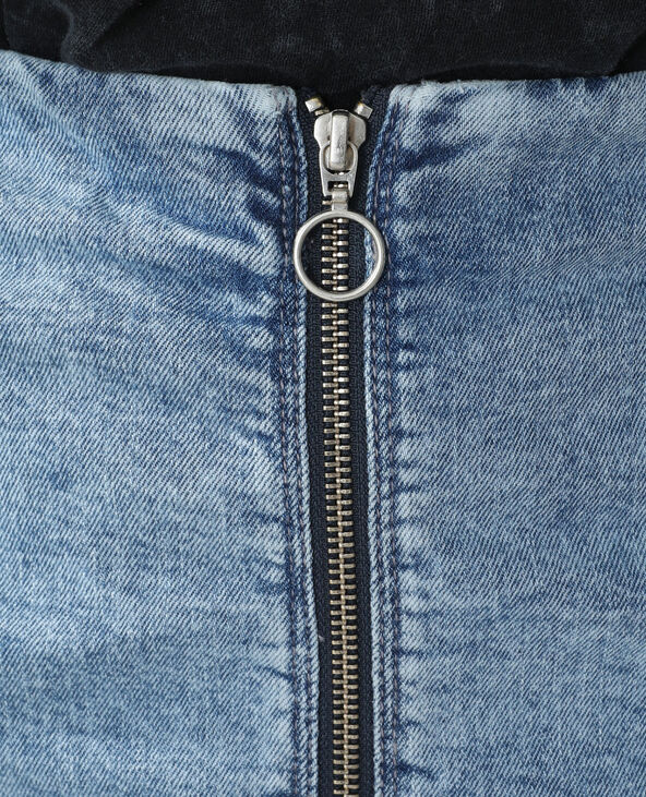 Jupe en jean Jean stoned - Pimkie