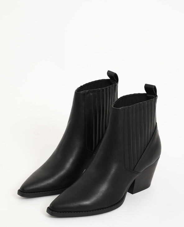 Boots style western noir - Pimkie