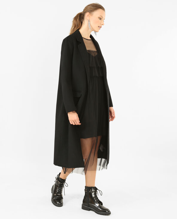 Robe 2 en 1 en tulle noir - Pimkie