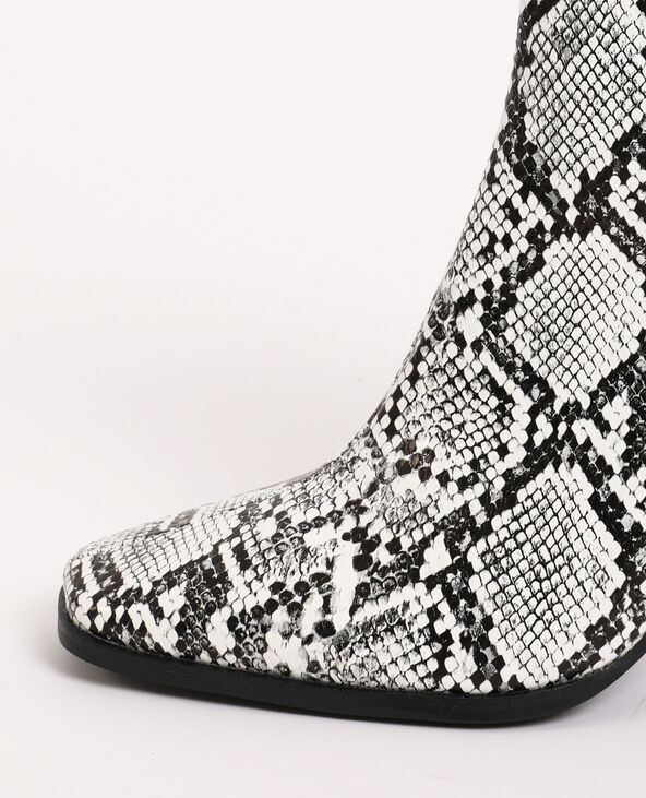 Boots mi-hautes beige - Pimkie