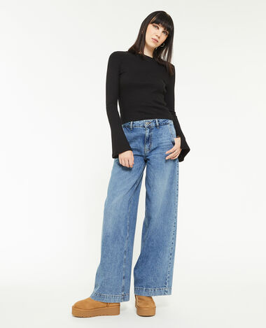Jean large loose bleu - Pimkie
