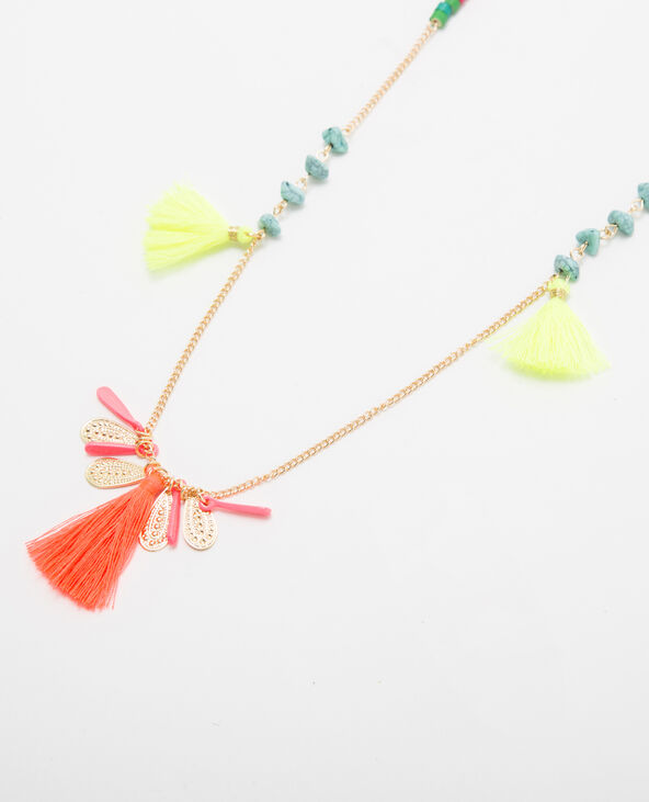 Collier sautoir doré doré - Pimkie