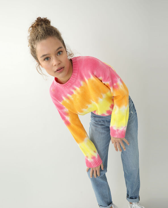 Pull tie and dye