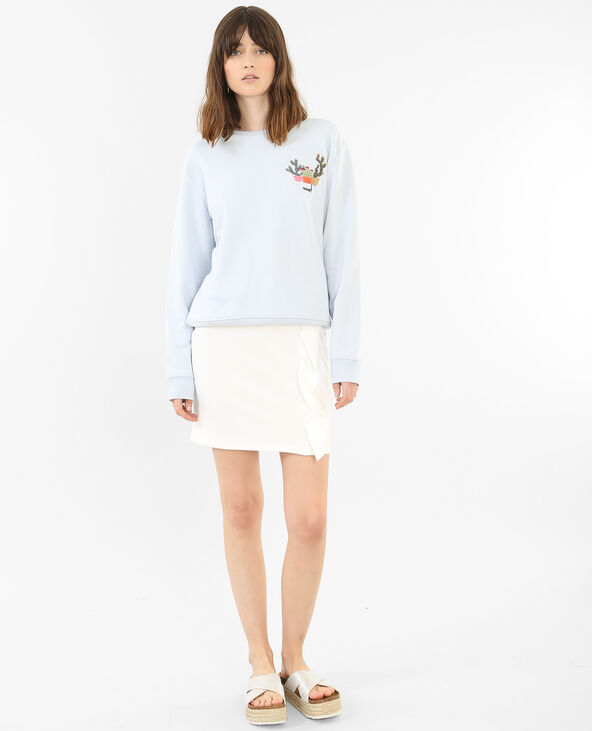 Sweat cactus bleu - Pimkie