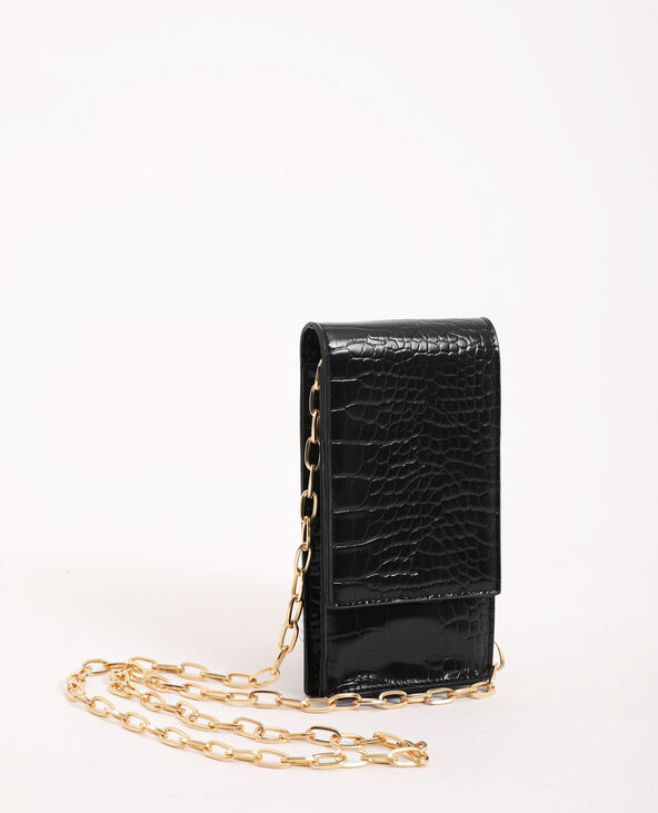 Pochette pour smartphone avec bandoulière noir - Pimkie