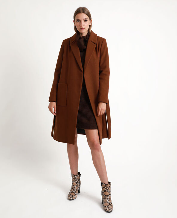 Robe pull marron - Pimkie