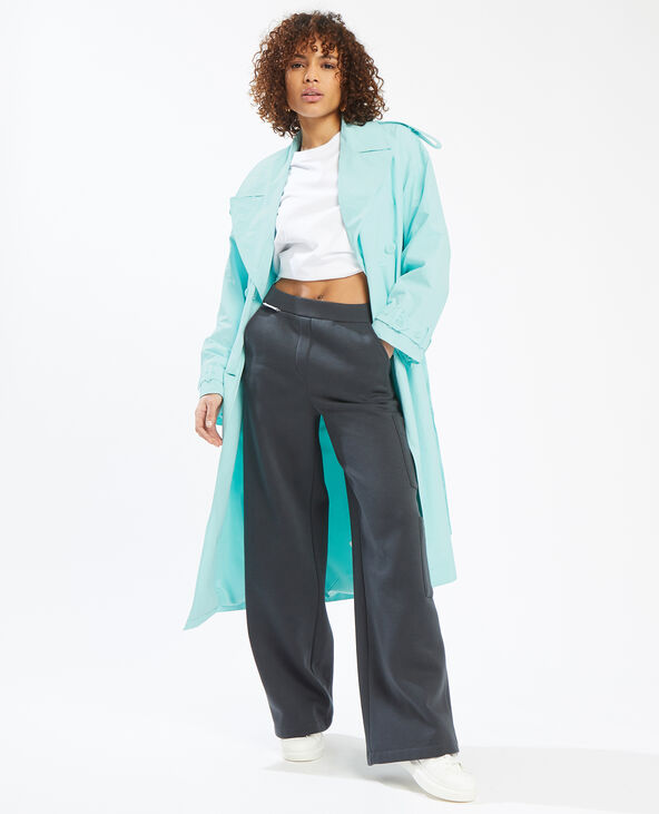 Trench long oversize vert anis - Pimkie