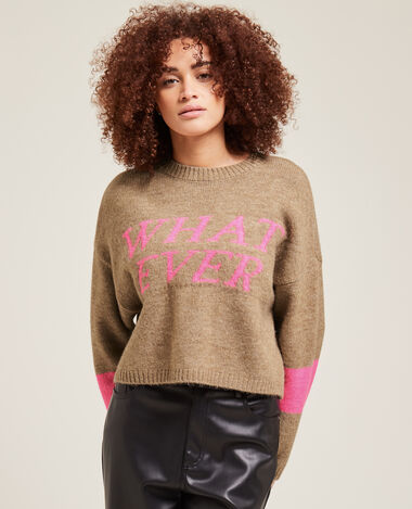 Pull court avec message camel - Pimkie