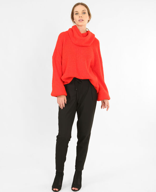 Pull oversize rouge - Pimkie