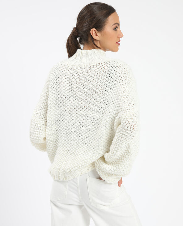 Pull a grosse maille clearance femme