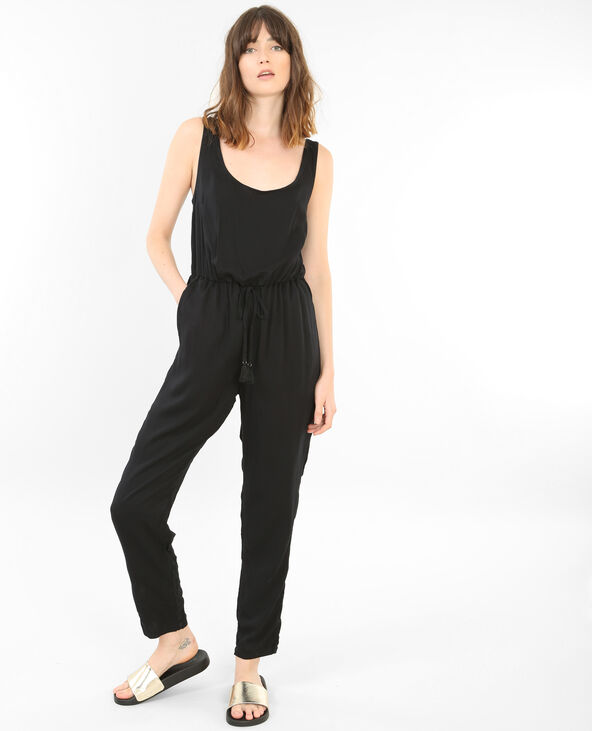 Combi-pantalon dos nu noir - Pimkie