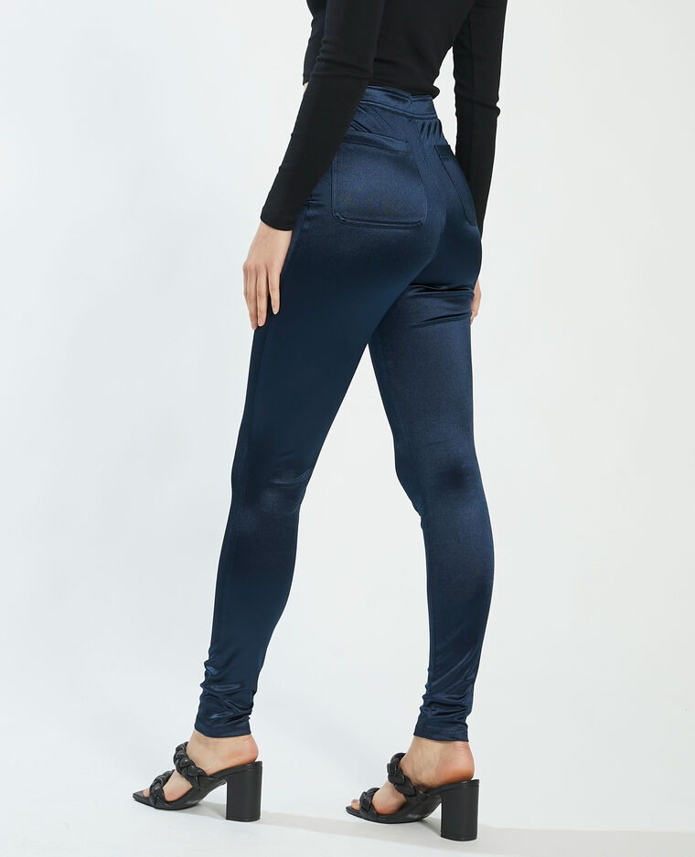 Jegging irisé bleu marine - Pimkie