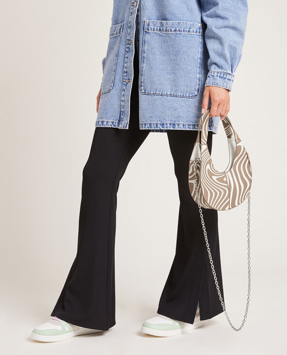 Sac rigide rond taupe - Pimkie