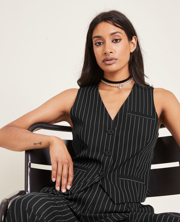 Gilet sans manches noir - Pimkie