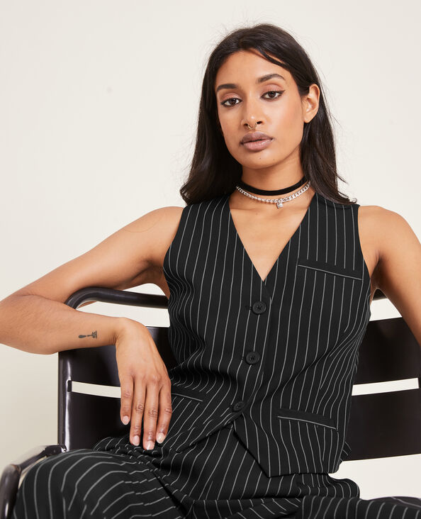 Gilet sans manches noir - Pimkie