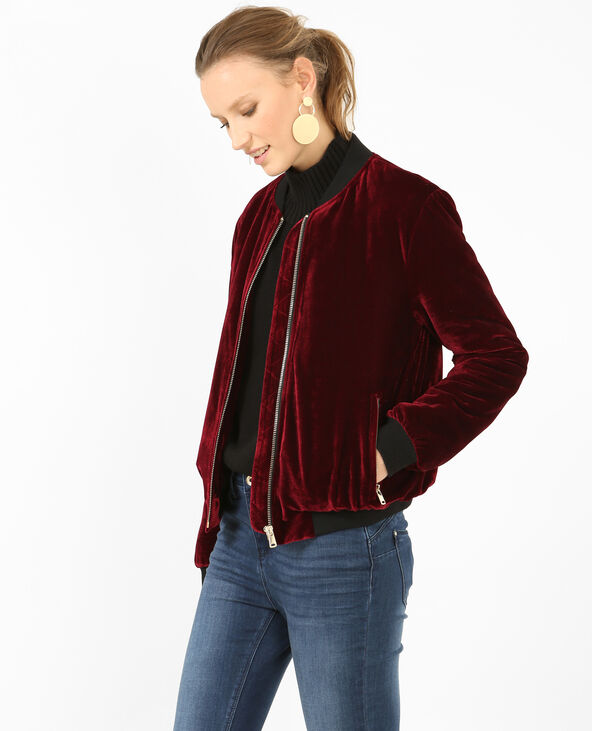 Bomber 2025 velours femme