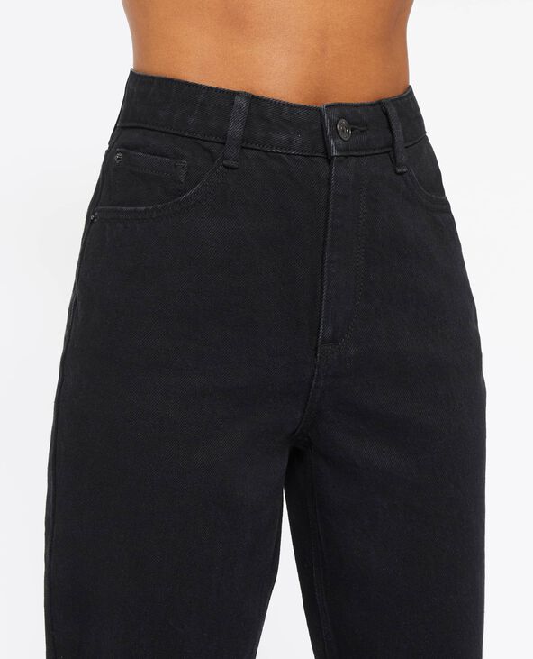 Jean mom taille haute noir - Pimkie