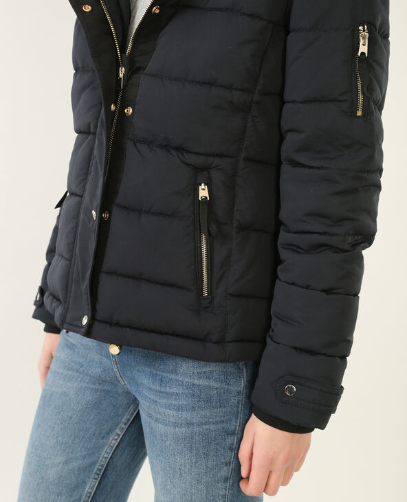 Doudoune courte noir - Pimkie