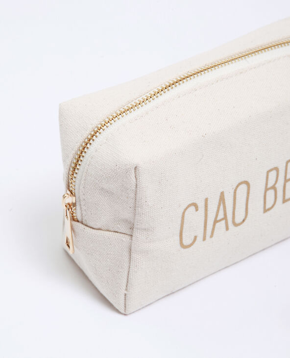 Trousse Ciao bella blanc - Pimkie