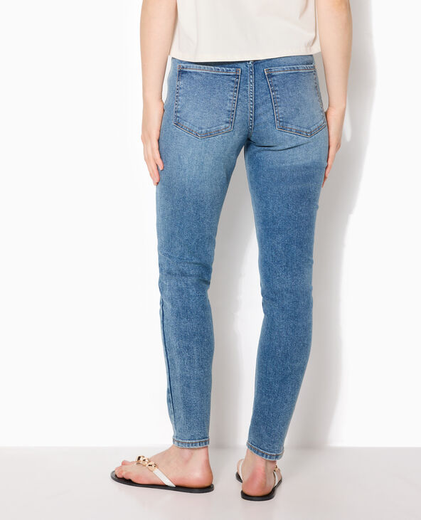 Jean skinny taille haute bleu - Pimkie