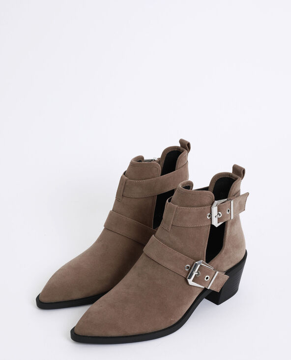 Bottines style western beige - Pimkie
