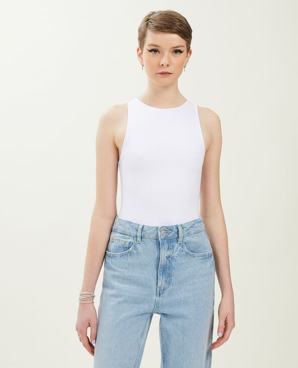 Body sans manches blanc - Pimkie