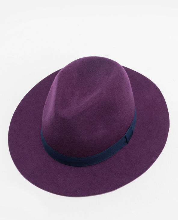 Fedora bicolore violet - Pimkie