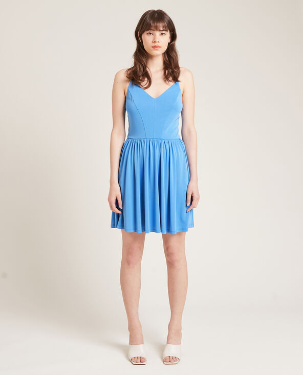 Robe à bretelles fluide bleu électrique - Pimkie