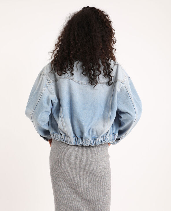 Veste en jean bleu - Pimkie