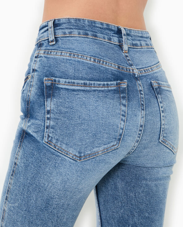 Jean wide taille basse bleu - Pimkie