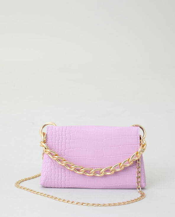 Petit sac chaine lilas - Pimkie