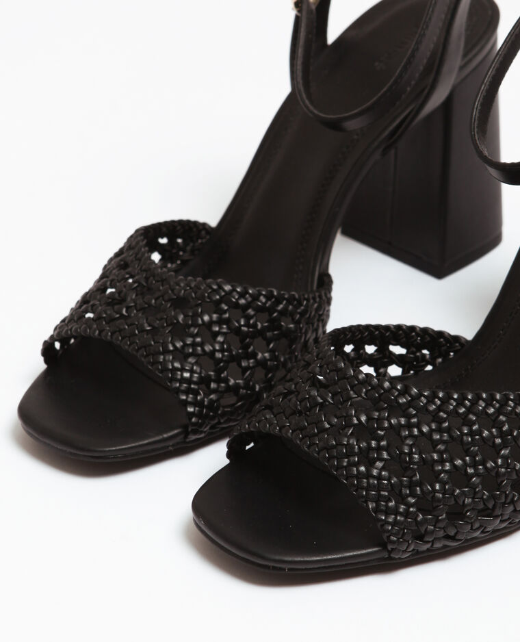 Sandales ajourées noir - Pimkie