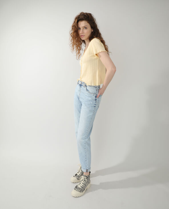 Gilet ajouré écru - Pimkie