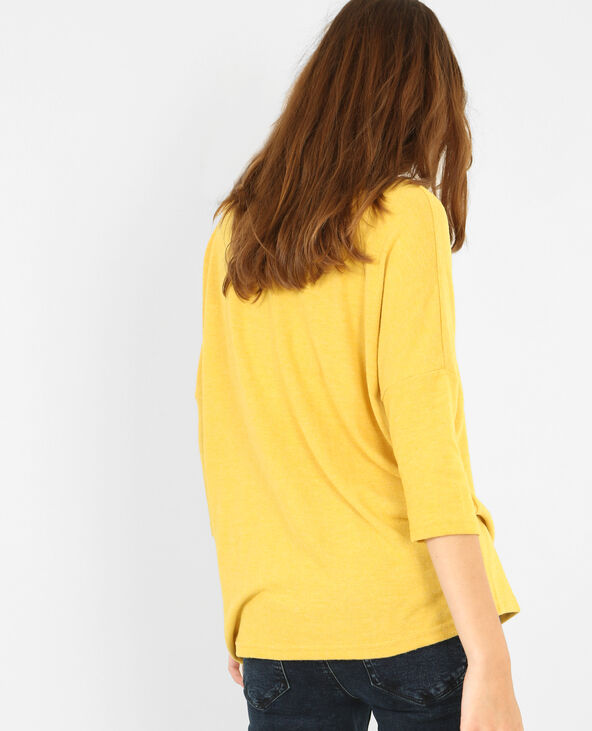 Pull doux jaune ocre - Pimkie