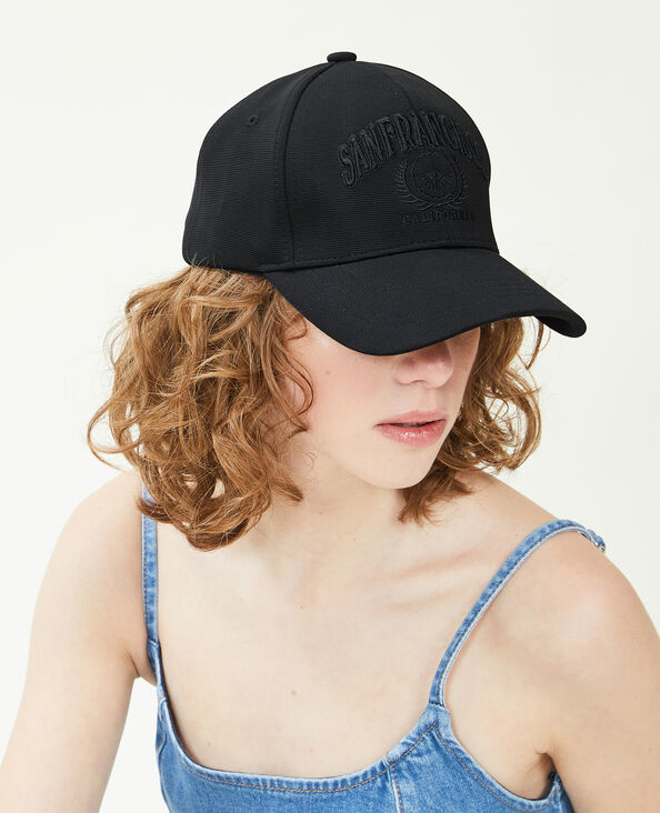 Casquette bicolore noir - Pimkie