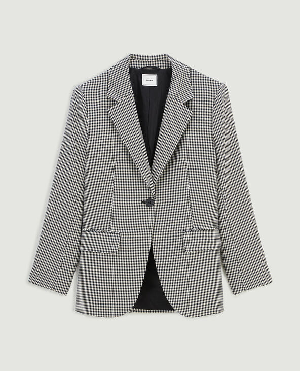 Veste blazer droit noir - Pimkie