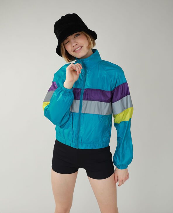Coupe-vent bleu turquoise - Pimkie
