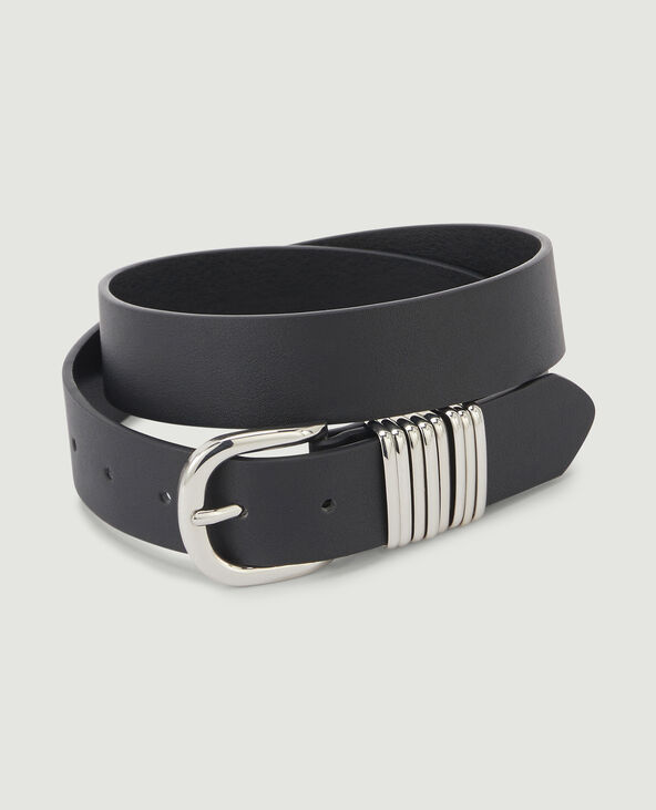 Ceinture multi-passants noir - Pimkie