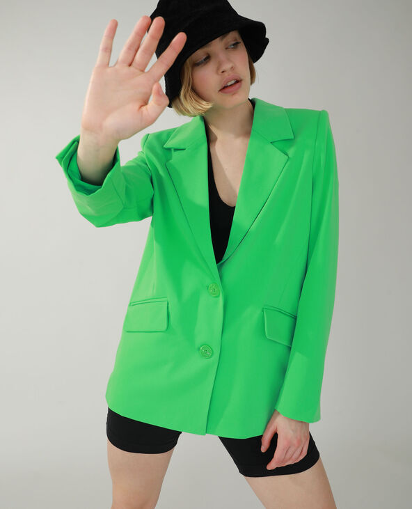 Veste city vert fluo - Pimkie