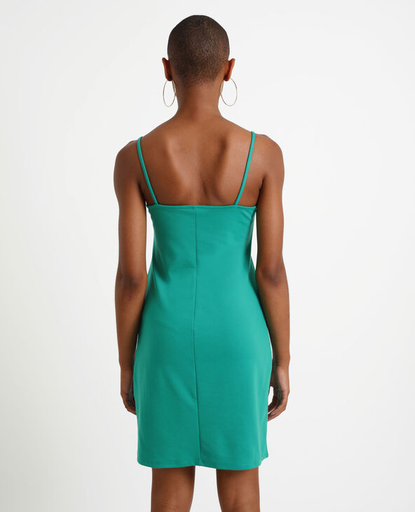 Robe moulante sales vert emeraude